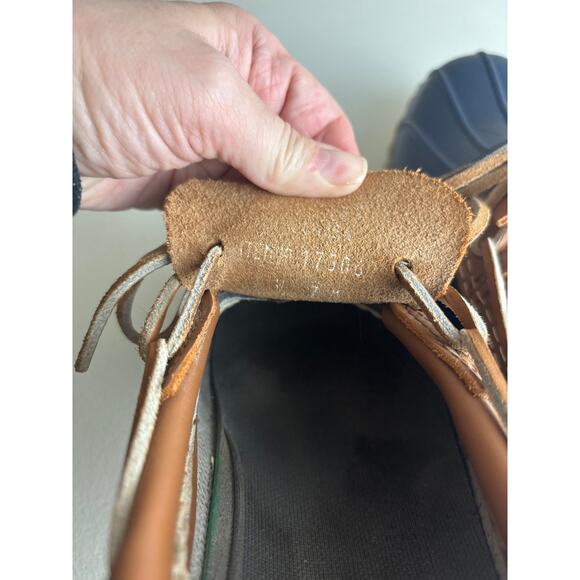 L.L.Bean Rubber Moc Duck Boot Shoes with Leather Details Women’s Size 7 - Picture 11 of 13